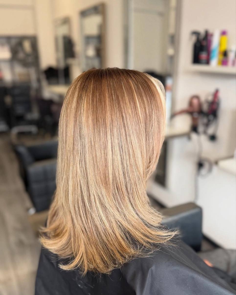 Balayage blonde