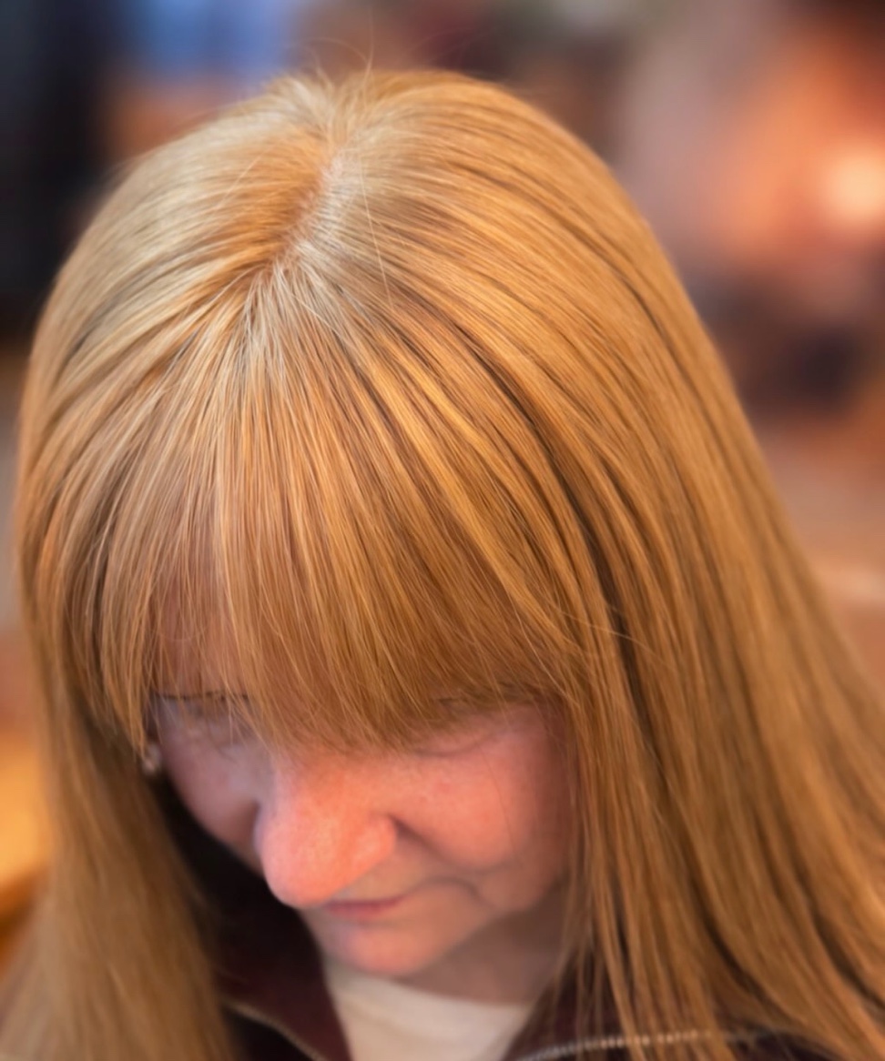 Hair system natural result