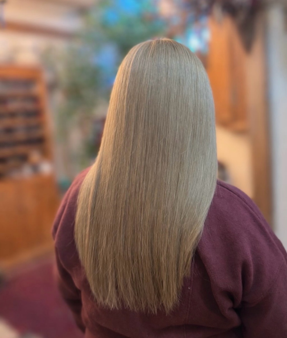 Hair system full length result