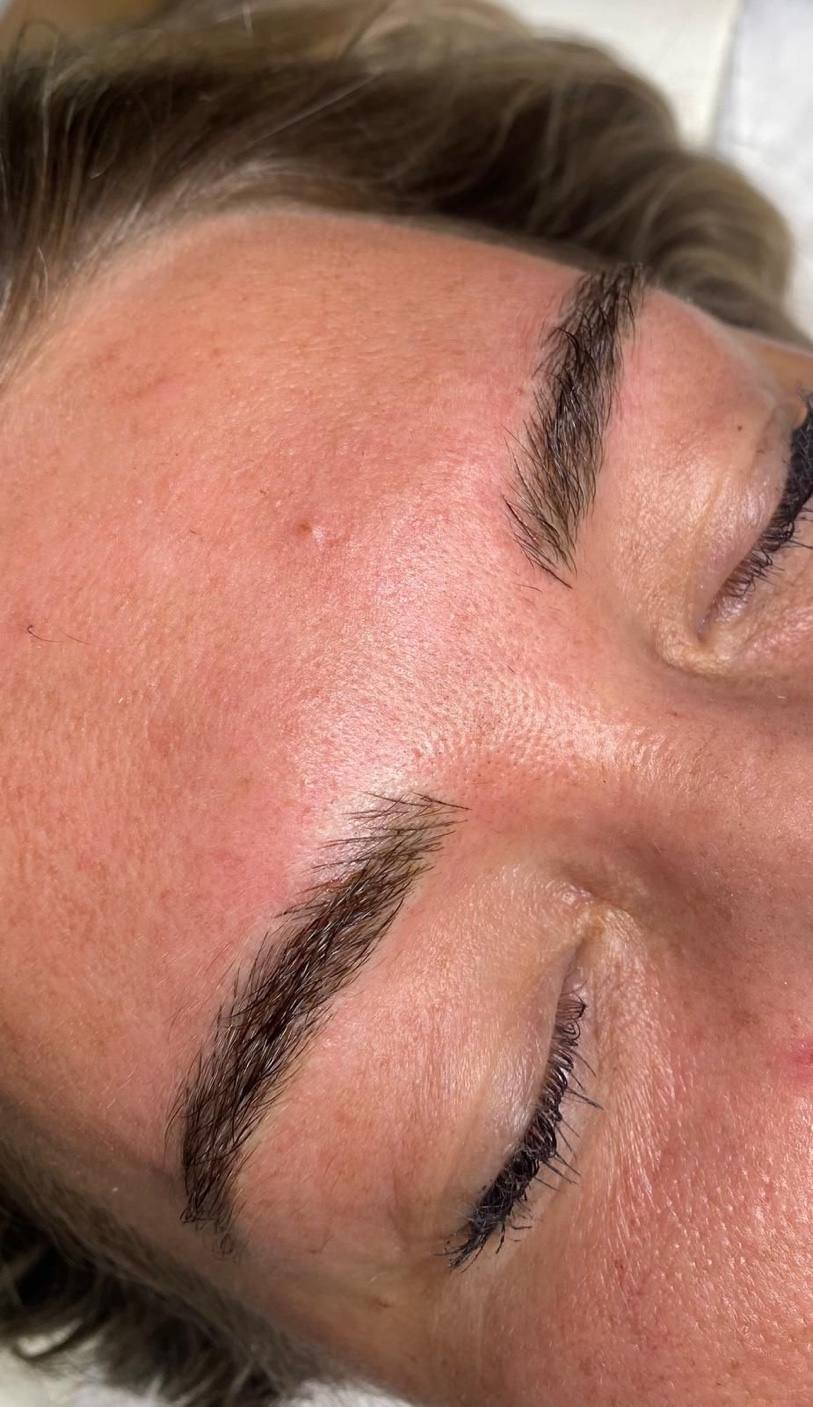 Microblading hair strokes Wirral
